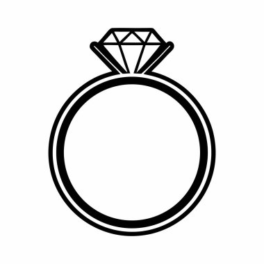 Alyans simgesi, satır biçimi