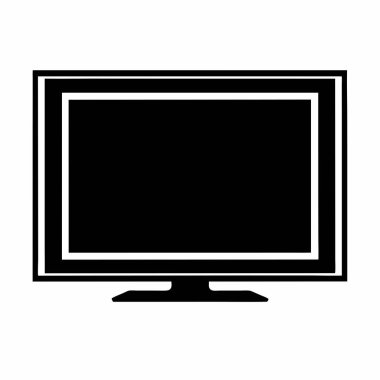 televizyon ikonu. vektör çizim