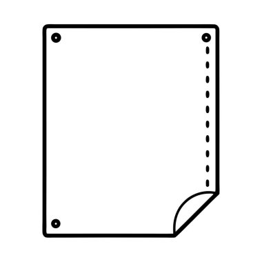 Kitap Simgesi. Vektör İllüstrasyonu