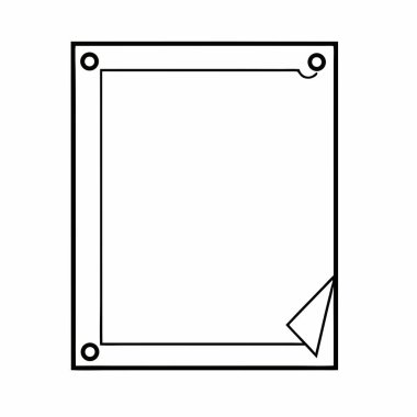 Kurdele simgesi vektör illüstrasyon grafik tasarımı ile boş çerçeve