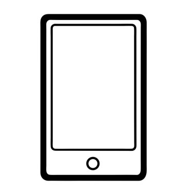 Smartphone aygıtı izole simgesi