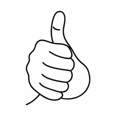 El jest simgesi, anahat stili