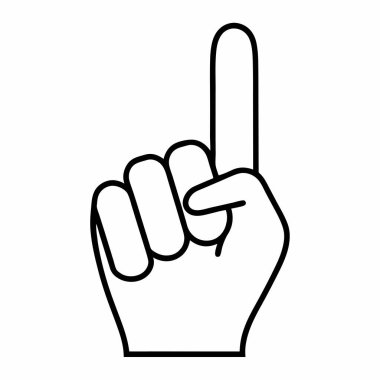 parmak gösterme simgesi