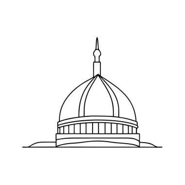 bir binanın satır simgesi.