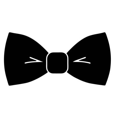 Kravat simgesi, basit tarzı