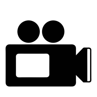 video kamera vektör simgesi