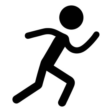 Çalışan simgesi, vektör illüstrasyon