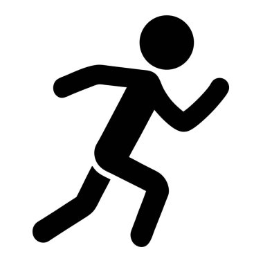 çalışan kişi vektör simgesi