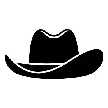 kovboy simge vektör çizim