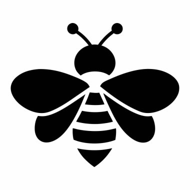 Bal arı simgesi, basit tarzı