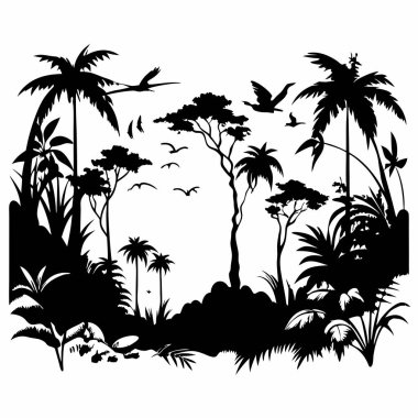 Tropikal ağaçlar dizisi