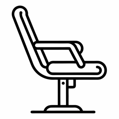 koltuk simgesi vektör illüstrasyonu