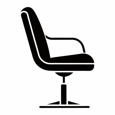 Koltuk. Web simgesi basit illüstrasyon