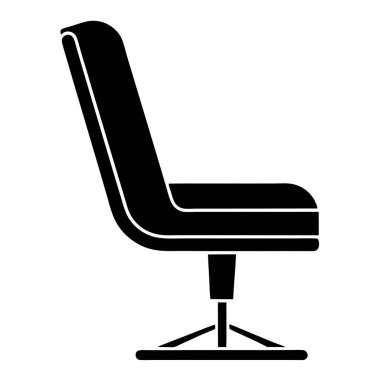 Sandalye. Resim simgesi basit tasarım