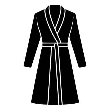 Bornoz simgesi, vektör biçimi