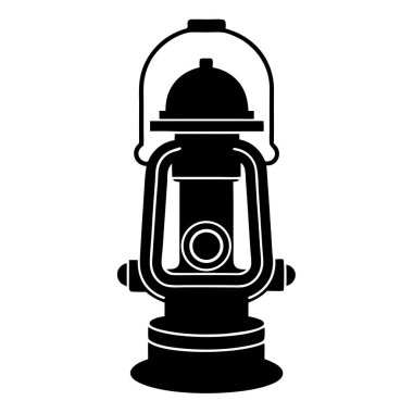 deniz feneri simgesi, vektör illüstrasyonu