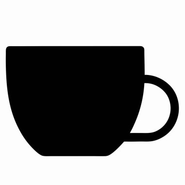 Kupa simge vektör çizim