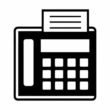 Hesap makinesi vektör simgesi