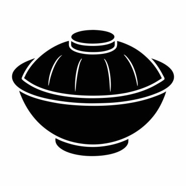 Çin pirinç ikonu, basit stil.
