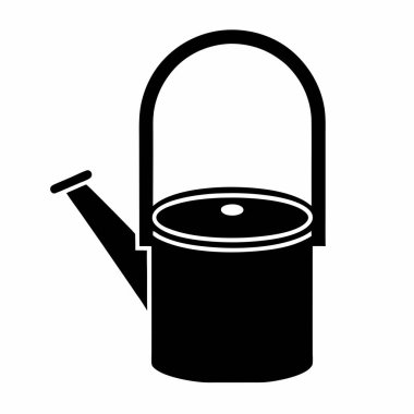 Kahve fincanı simgesinin vektör çizimi