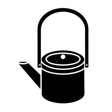 Bir mutfak çanağının vektör çizimi