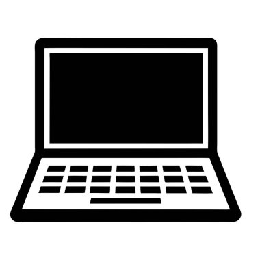 dizüstü bilgisayar izole kutsal kişilerin resmi