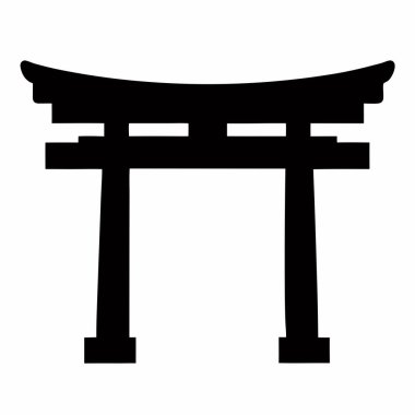 Japon kabartma vektör simgesi kolayca değiştirilebilir ya da düzenlenebilir