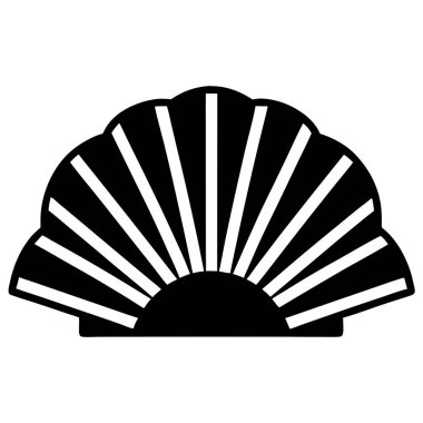 izole edilmiş Japon hayran tasarımı