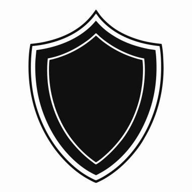 kalkan simgesi, basit tasarım