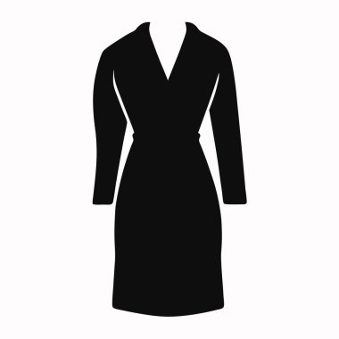 moda tarzında izole edilmiş elbise simgesi