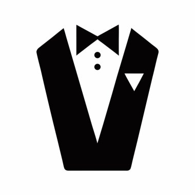 Moda tarzında izole edilmiş düğün simgesi