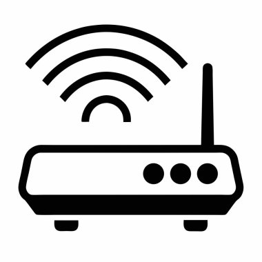 kablosuz anten simgesi, özet biçimi