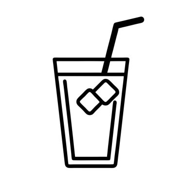 Kokteyl simgesi, özet biçimi