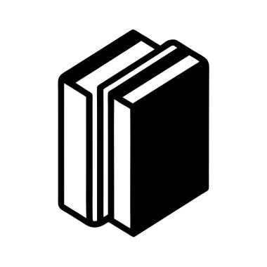 Kitap ikonu. Tasarım. vektör grafiği