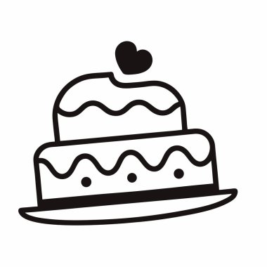 Tatlı ve lezzetli pasta kuyruğu ve dolgun stil