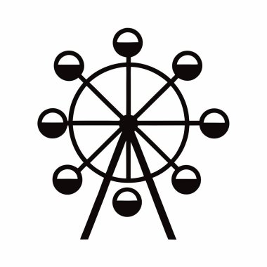 tekerleğin vektör illüstrasyonu