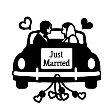 gri arkaplan vektör çizim tasarım düğün