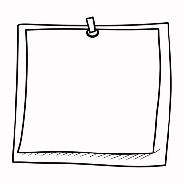 serbest el çekilmiş düşünce kabarcık karikatür