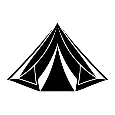 Piramit simgesi, vektör illüstrasyonu