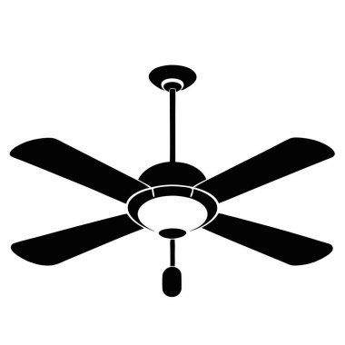 fan simgesi vektör illüstrasyonu