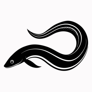 Yılan ve yılan işaretinin vektör tasarımı. Ağ için yılan ve etiket sembolü.