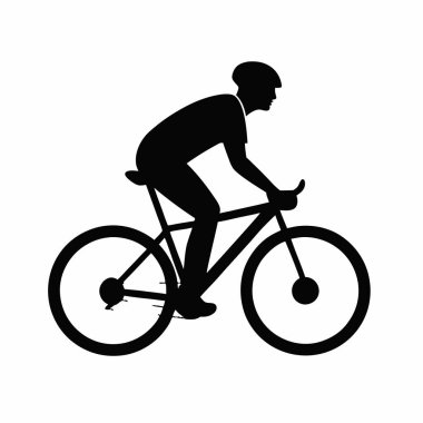 Bisikletli siluet