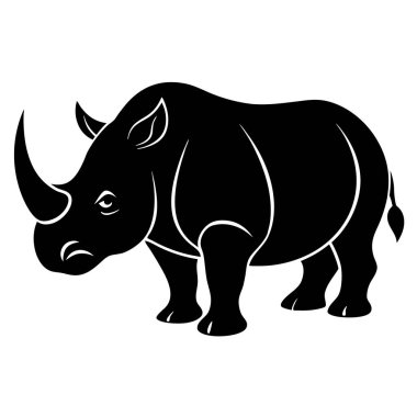 siyah-beyaz rhino