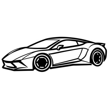 Araba logo vektör şablonu. Araba logosu şablonu. araba logosu tasarım vektörü.