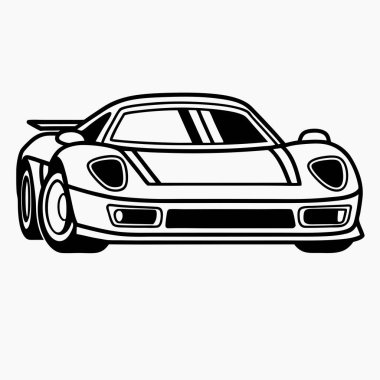 Klasik araba simgesi, taslak biçimi