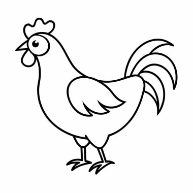 çocuklar için çizgi film boyama kitabı sayfası