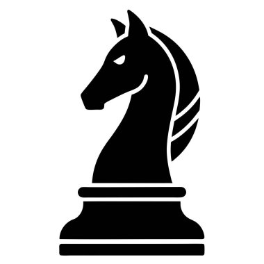 satranç taşı vektör simgesi