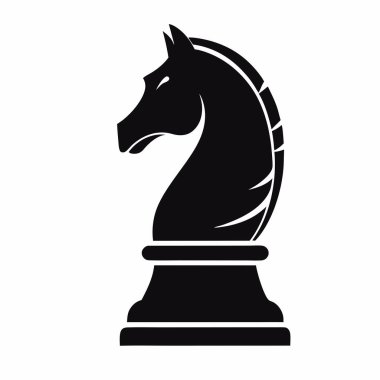 Satranç taşı siyah simgesi