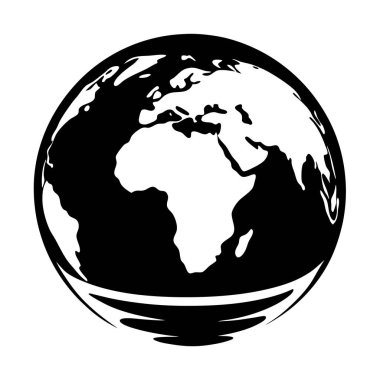 dünya gezegen earth simgesini