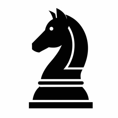 satranç oyunu siyah siluet